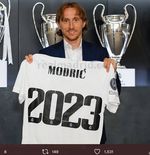 Resmi, Luka Modric Perpanjang Kontrak di Real Madrid hingga 2023