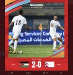 Hasil Kualifikasi Piala Asia 2023: Yordania Tundukan Nepal 2-0