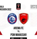 Hasil Arema vs PSM: Gol Tercepat di Piala Presiden Menangkan Juku Eja