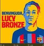 Barcelona Femeni Dapatkan Bek Terbaik, Lucy Bronze