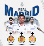 Real Madrid Mulai Proses Regenerasi, Siapkan Pengganti The Three Tenors
