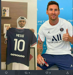 Skenario Lionel Messi Kembali Pakai Nomor Punggung 10 di PSG