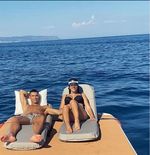 Cristiano Ronaldo dan Georgina Rodriguez Habiskan Hari di Kapal Pesiar