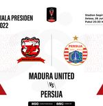 Prediksi dan Link Live Streaming Piala Presiden 2022: Madura United vs Persija