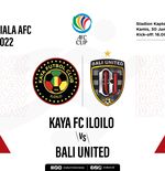 Prediksi dan Link Live Streaming Piala AFC 2022: Kaya FC Iloilo vs Bali United