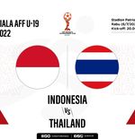 Prediksi dan Link Live Streaming Piala AFF U-19 2022: Timnas U-19 Indonesia vs Thailand