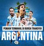 Skor 10: Transfer Pemain Argentina Termahal dalam Sejarah
