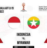 Prediksi dan Link Live Streaming Piala AFF U-19 2022: Indonesia vs Myanmar
