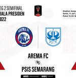 Prediksi dan Link Live Streaming Piala Presiden 2022: Arema FC vs PSIS Semarang
