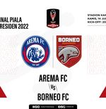 Hasil Arema FC vs Borneo FC: Gol Abel Camara Jadi Modal Besar Singo Edan untuk Juara