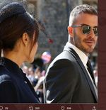 David Beckham Telanjang Dada Menggendong Wanita Berambut Cokelat