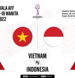 Prediksi dan Link Live Streaming Piala AFF Wanita U-18 2022: Vietnam vs Indonesia