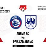 Prediksi dan Link Live Streaming Arema FC vs PSIS Semarang di Liga 1 2022-2023