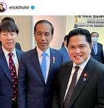 Shin Tae-yong Bertemu Presiden RI dan Menteri BUMN di Korea Selatan, Ini yang Dilakukan