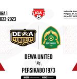 Prediksi dan Link Live Streaming Dewa United vs Persikabo di Liga 1 2022-2023