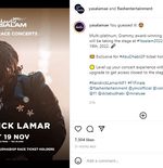 Kendrick Lamar Akan Memanaskan Balapan Formula 1 di Grand Abu Dhabi Tahun Ini