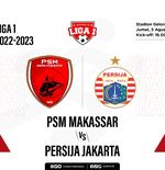 Prediksi dan Link Live Streaming PSM vs Persija di Liga 1 2022-2023