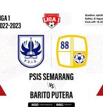 Prediksi dan Link Live Streaming PSIS Semarang vs Barito Putera di Liga 1 2022-2023