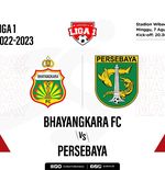 Prediksi dan Link Live Streaming Bhayangkara FC vs Persebaya di Liga 1 2022-2023
