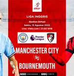 Prediksi Manchester City vs Bournemouth: The Citizens Berpeluang Besar Raih Tiga Poin Pertama di Etihad