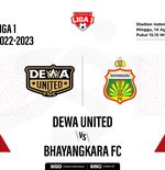 Prediksi dan Link Live Streaming Dewa United vs Bhayangkara FC di Liga 1 2022-2023