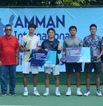 Christopher Rungkat/Nathan Barki Jadi Runner Up AMMAN International Tennis Championships 2022