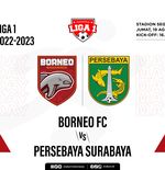 Hasil Borneo FC vs Persebaya: Gol Penalti Buat Pesut Etam Kalahkan Bajul Ijo