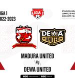 Prediksi dan Link Live Streaming Madura United vs Dewa United di Liga 1 2022-2023