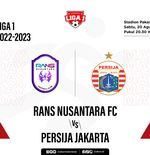 Hasil Rans Nusantara FC vs Persija: Ada Penalti Gagal, Macan Kemayoran Tetap Pesta Gol