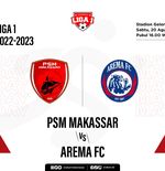 Hasil PSM Makassar vs Arema FC: Juku Eja Pulangkan Singo Edan dengan Kekalahan