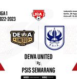 Hasil Dewa United vs PSIS: Ada Satu Kartu Merah, Tangsel Warriors Kalahkan Mahesa Jenar