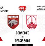 Prediksi dan link Live Streaming Borneo FC vs Persis Solo di Liga 1 2022-2023