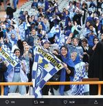 Pertama Kali dalam 40 Tahunan, Wanita Iran Diizinkan Menonton Pertandingan Sepak Bola Domestik
