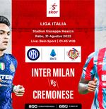 Hasil Inter Milan vs Cremonese: Menang 3-0, I Nerazzurri Pastikan Tiga Poin