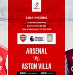 Prediksi Arsenal vs Aston Villa: The Gunners Incar Kemenangan Kelima Beruntun