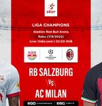 Prediksi RB Salzburg vs AC Milan: Incar Tiga Poin di Matchday Pertama
