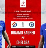 Hasil Dinamo Zagreb vs Chelsea: The Blues Takluk 0-1 di Laga Pertama Liga Champions
