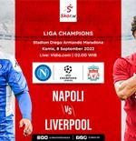 Prediksi Napoli vs Liverpool: The Reds Bertandang dengan Modal Kurang Meyakinkan