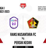 Prediksi dan Link Live Streaming Rans Nusantara FC vs Persik di Liga 1 2022-2023