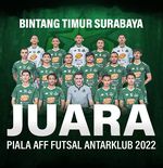 Perjalanan Bintang Timur Surabaya Juarai Piala AFF Futsal Antarklub 2022