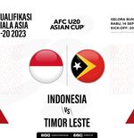 Hasil Kualifikasi Piala Asia U-20 2023: Hokky Caraka Hattrick, Indonesia Gasak Timor Leste