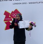 Lifter Citra Febrianti Resmi Raih Perak Olimpiade London 2012