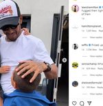 Lewis Hamilton Berbagi Foto Manis dengan Keponakan