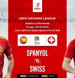 Prediksi Spanyol dan Swiss: Kans La Furia Roja Kunci Semifinal