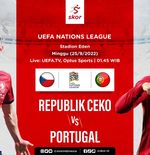 Link Live Streaming Republik Ceko vs Portugal di UEFA Nations League 2022