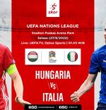 Hasil Hungaria vs Italia: Menang di Puskas Arena, Gli Azzurri Melaju ke Babak Semifinal