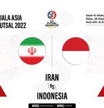 Prediksi dan Link Live Streaming Timnas Futsal Indonesia vs Iran di Piala Asia Futsal 2022