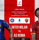 Hasil Inter Milan vs AS Roma: I Giallorosi Menang 2-1, Akhiri Rapor Jelek lawan I Nerazzurri