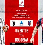 Link Live Streaming Juventus vs Bologna di Liga Italia 2022-2023