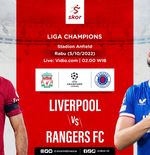 Link Live Streaming Liverpool vs Rangers FC di Liga Champions 2022-2023